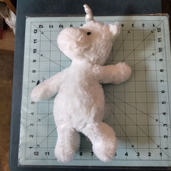 Cuddly Friends Unicorn White Plush Stuffed Animal Super Soft Aurora World - Picture 12 of 12